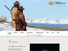 Tablet Screenshot of museumofthemountainman.com